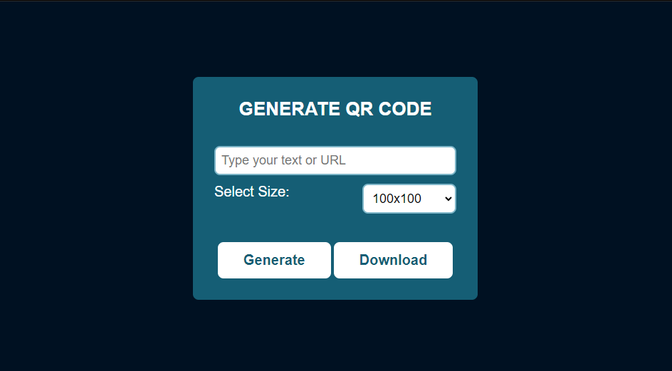 QR Code Generator Image